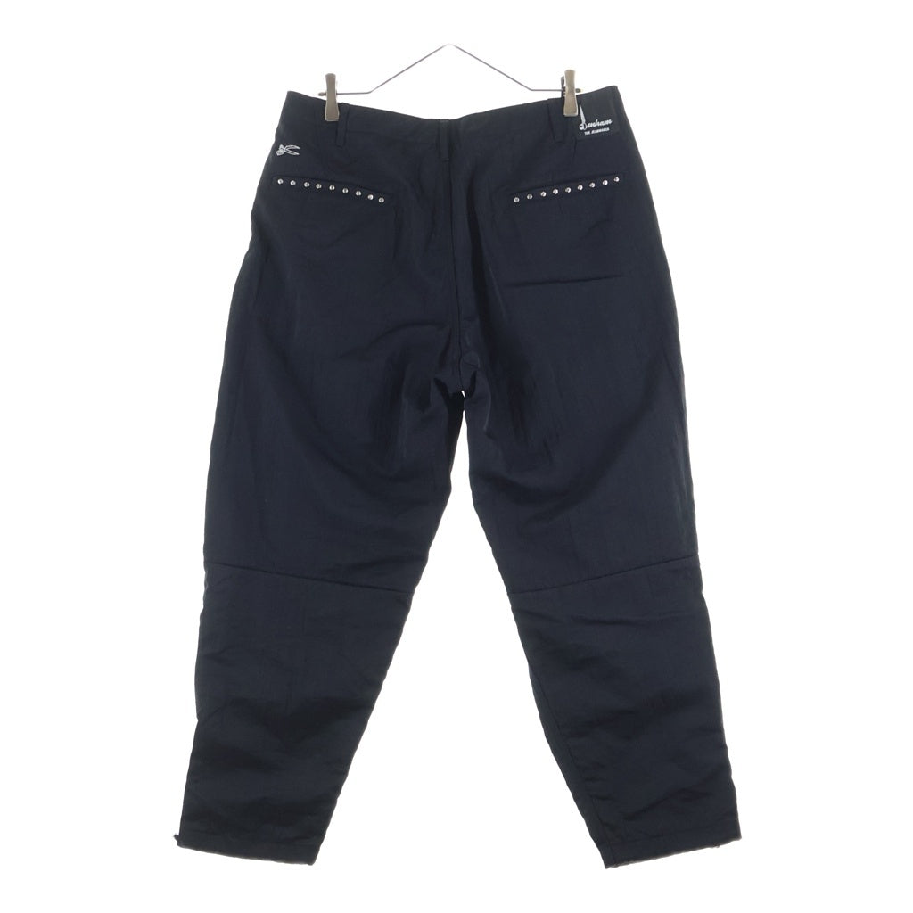 DENHAM(デンハム) スタッズ ナイロン パンツ ブラック 27211-2-10005