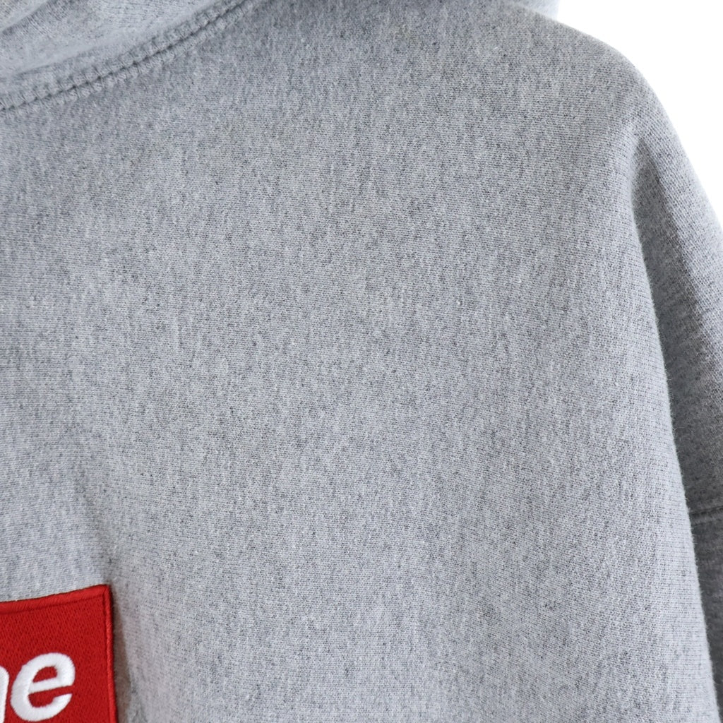 SUPREME(シュプリーム) 20AW Cross Box Logo Hooded Sweatshirt フーデット スウェットシャツ グレー