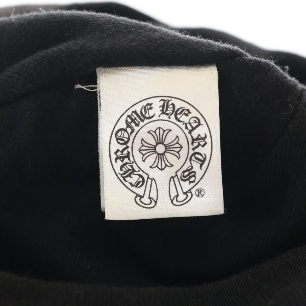 CHROME HEARTS(クロムハーツ) BEANIE CHクロス刺繍 ビーニー ニット帽 ブラック
