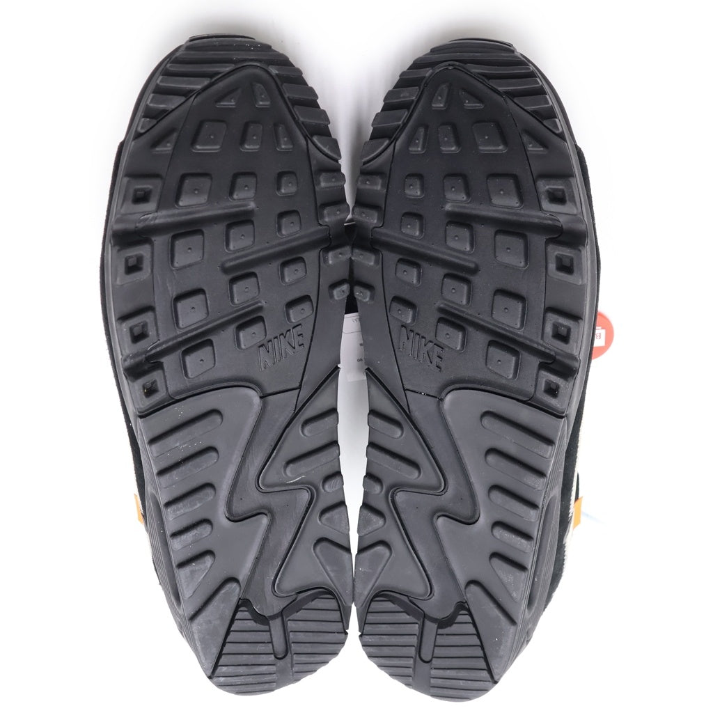 NIKE(ナイキ) ×OFF-WHITE THE 10 AIR MAX 90 オフホワイト ザテン エアマックス90 ローカットスニーカー ブラック US10/28cm AA7293-001