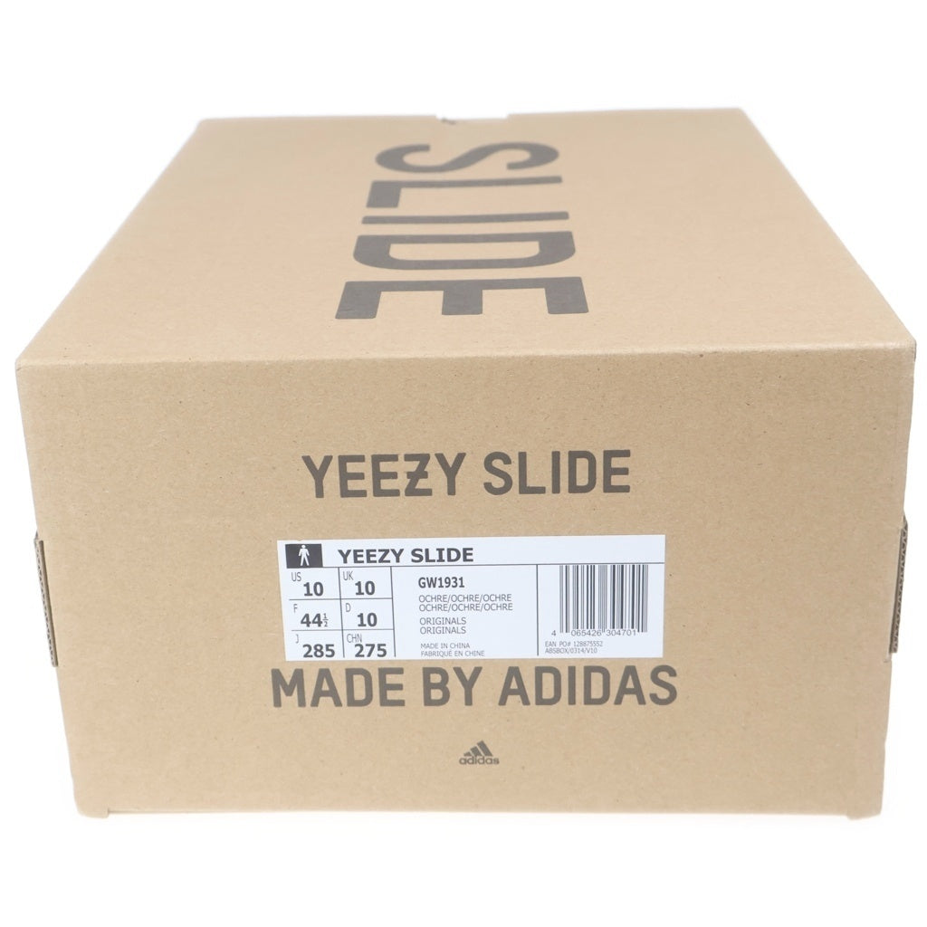 adidas(アディダス) YEEZY Slide Ochre イージースライド オークル サンダル ブラウン US10/28.5cm GW1931