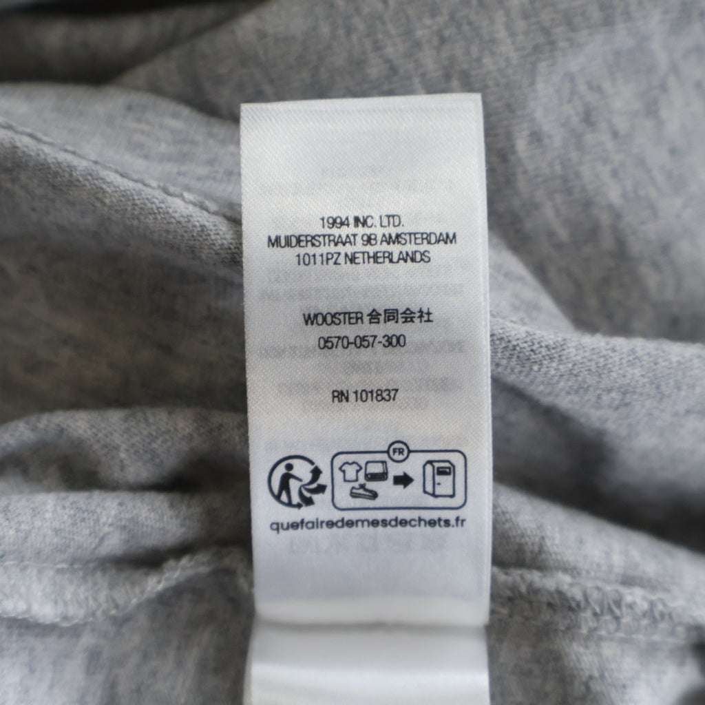 SUPREME(シュプリーム) 23AW Classic Logo S/S Top Tee クラッシック ロゴ刺繍 半袖Tシャツ カットソー グレー