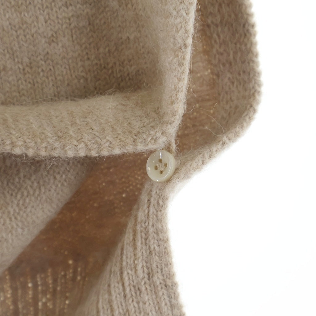 Maison Margiela(メゾンマルジェラ) 22AW Vネック ウール ニット ベスト ベージュ S50TH0057