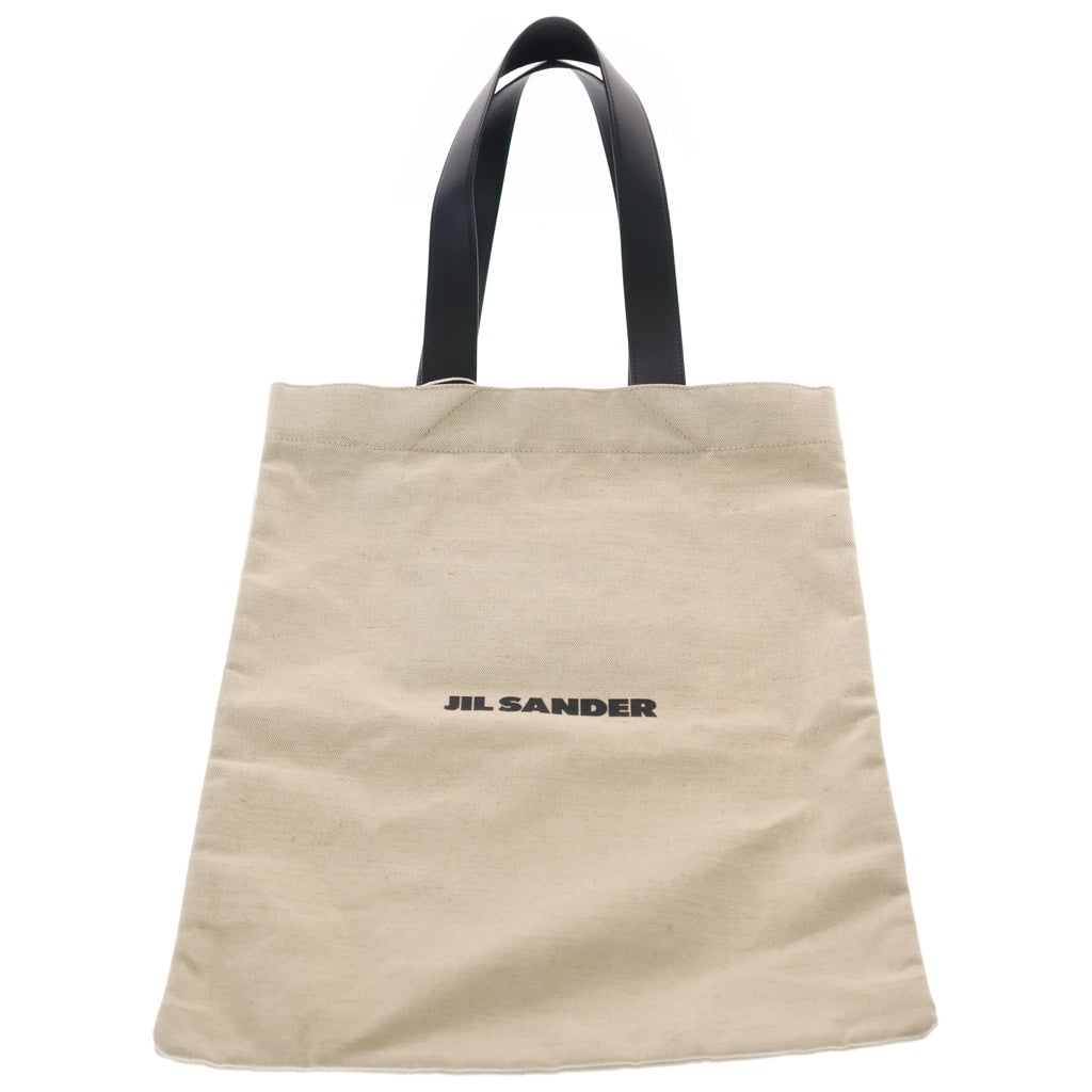 JIL SANDER(ジルサンダー) リネンキャンバ ハンド トート バッグ ベージュ J25WC0004P4917102