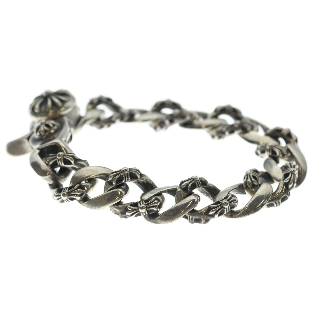 CHROME HEARTS(クロムハーツ) FNCY CHN LNK ファンシーリンククリップブレスレット 15リンク シルバー BCA145