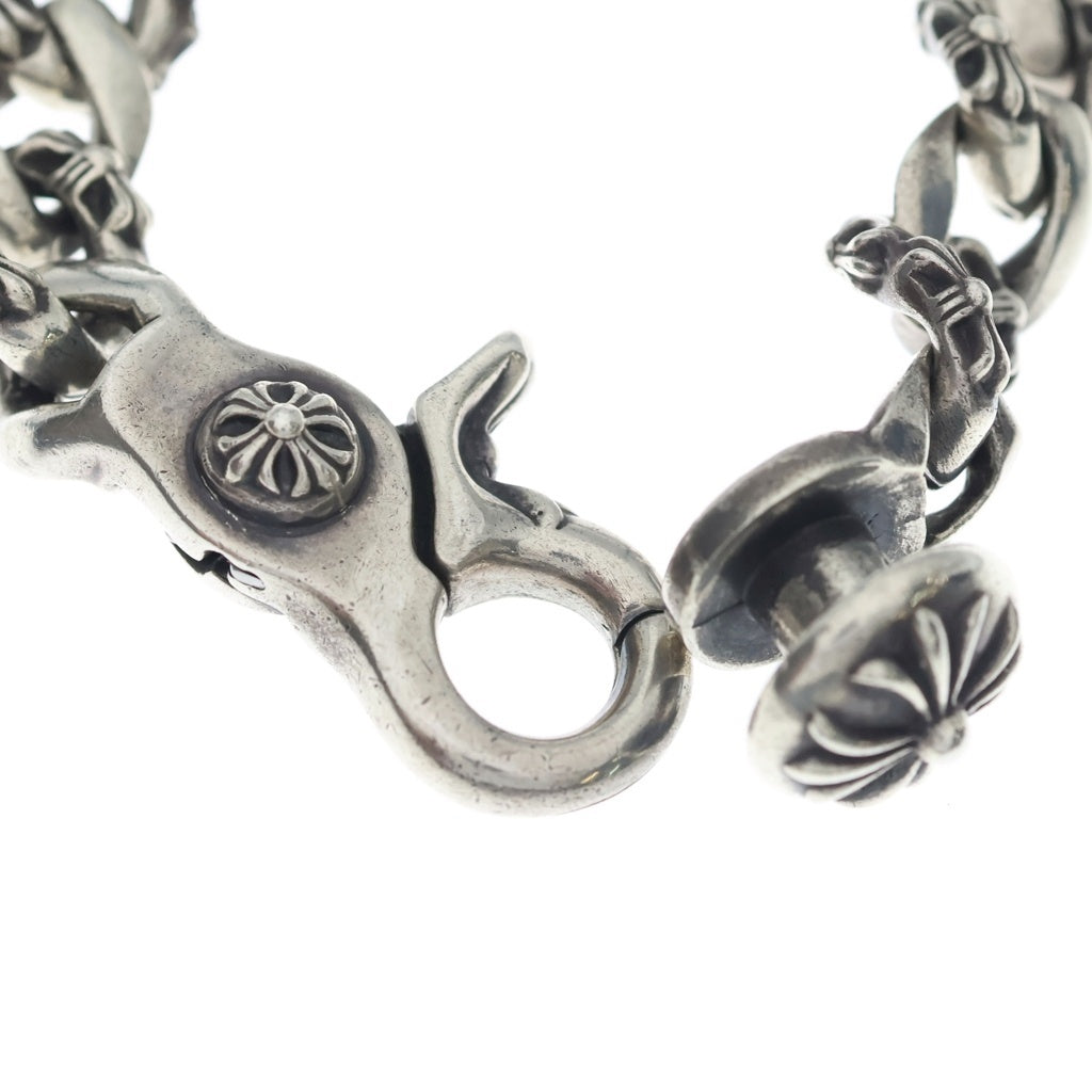 CHROME HEARTS(クロムハーツ) FNCY CHN LNK ファンシーリンククリップブレスレット 15リンク シルバー BCA145