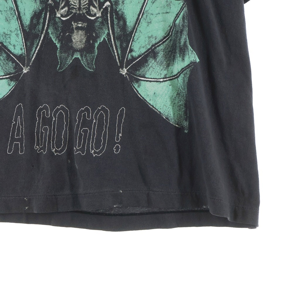 SAINT MICHAEL(セントマイケル) 25AW KUROYUME KY_SS TEE 黒夢 半袖Tシャツ カットソー ブラック SM-HR1-0000-C62
