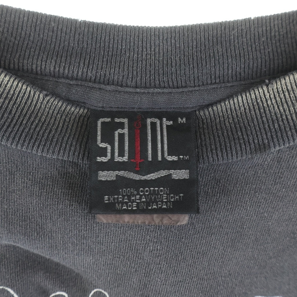 SAINT MICHAEL(セントマイケル) 25AW KUROYUME KY_SS TEE 黒夢 半袖Tシャツ カットソー ブラック SM-HR1-0000-C62