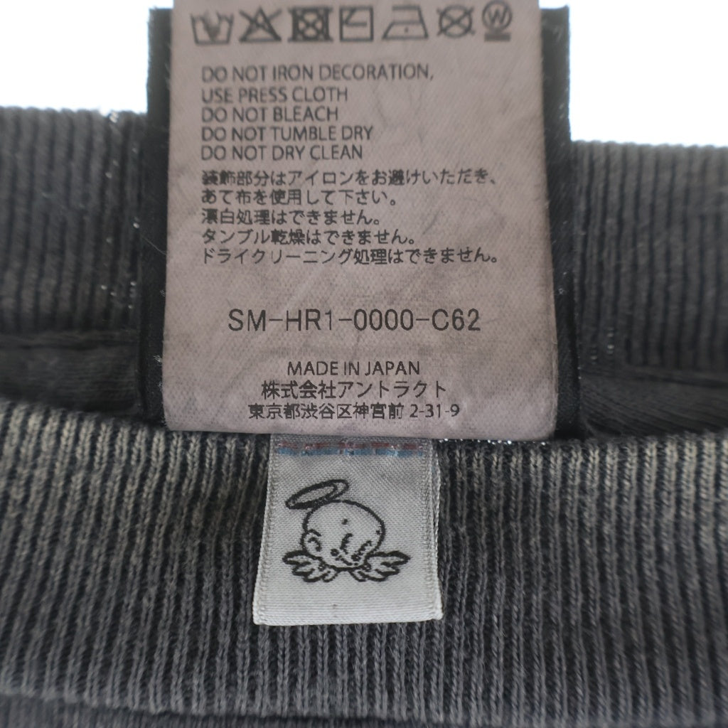 SAINT MICHAEL(セントマイケル) 25AW KUROYUME KY_SS TEE 黒夢 半袖Tシャツ カットソー ブラック SM-HR1-0000-C62