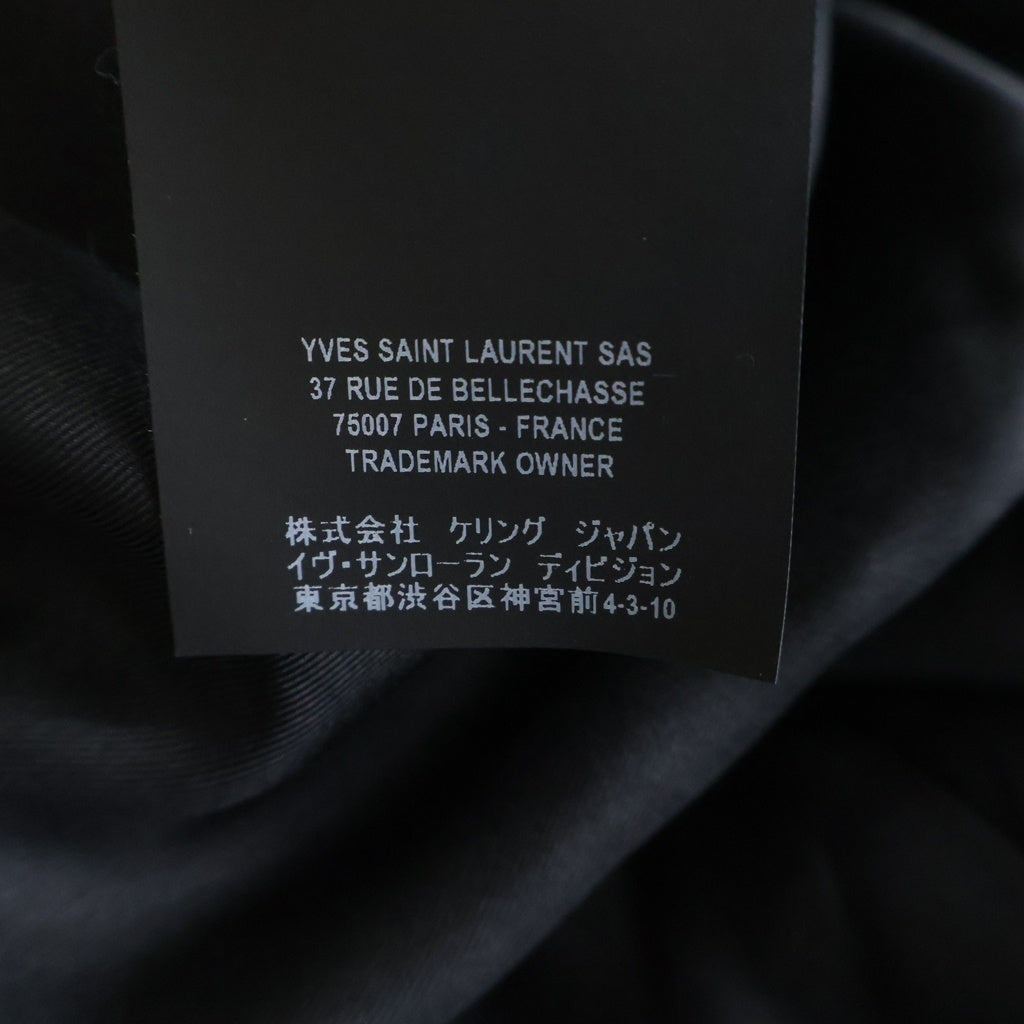 SAINT LAURENT PARIS(サンローランパリ) ショールカラー スモーキング テーラード ジャケット ブラック 509525 Y512W
