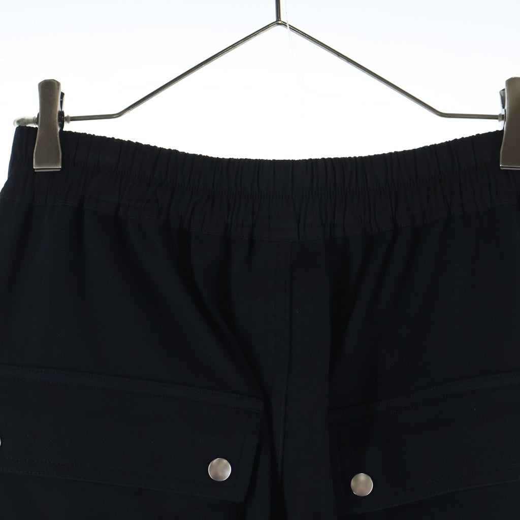 Rick Owens(リックオウエンス) 21AW BELA DRAWSTRING LONG PANTS ベラ ドローストリングロングパンツ ブラック RU02A5361-BA