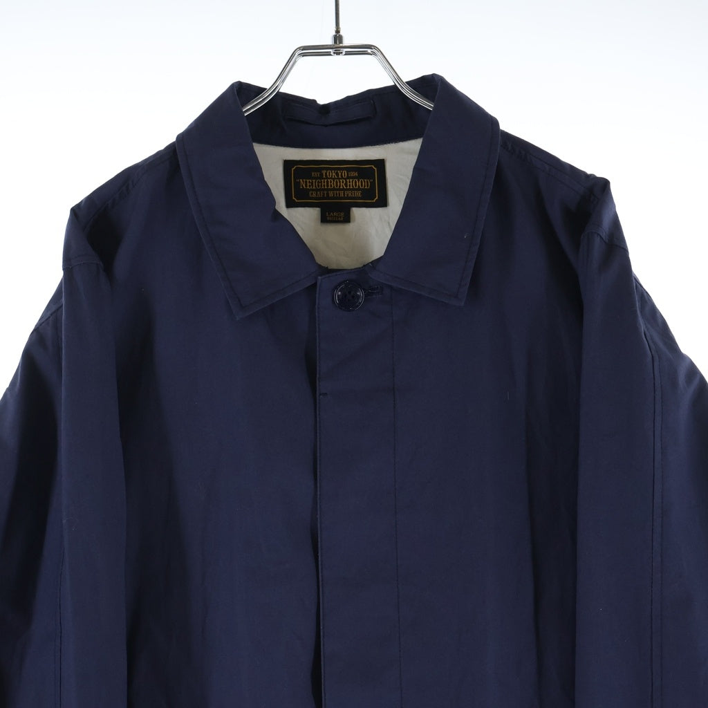 NEIGHBORHOOD ネイバーフッド 17SS ステンカラーコート ネイビー 171AQNH-JKM03 NEIGHBORHOOD(ネイバーフッド) 17SS ステンカラーコート ネイビー