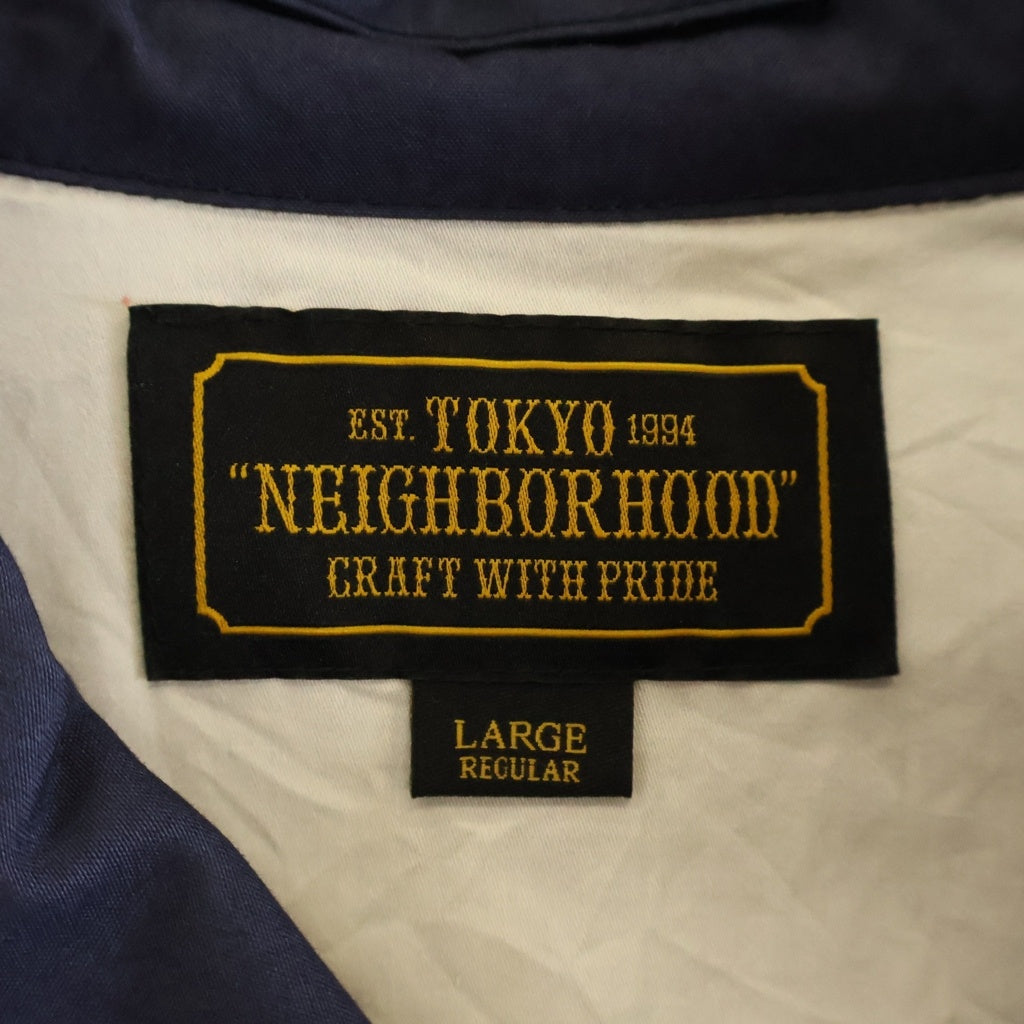 NEIGHBORHOOD(ネイバーフッド) 17SS ステンカラーコート ネイビー