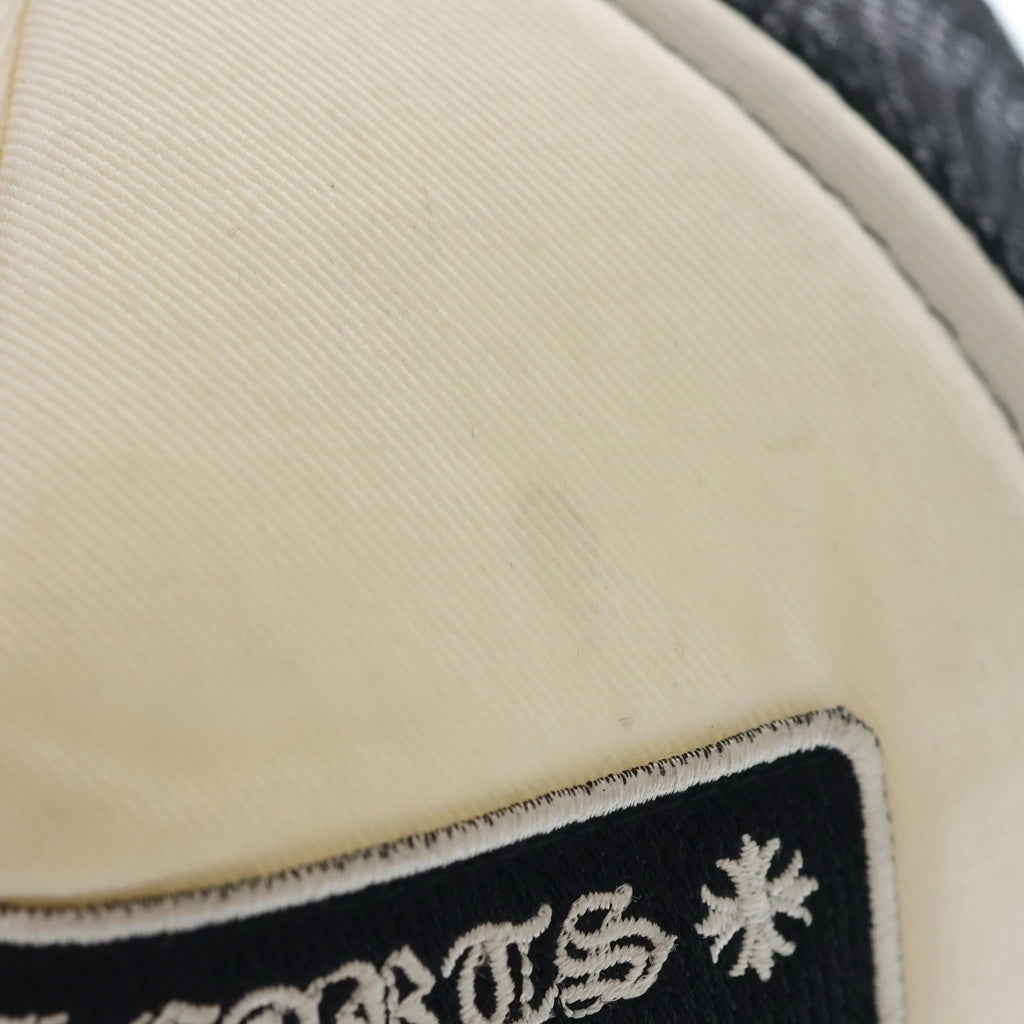 CHROME HEARTS(クロムハーツ) TRUCKER CAP トラッカーキャップ CHパッチクロスボール付メッシュキャップ ブラック