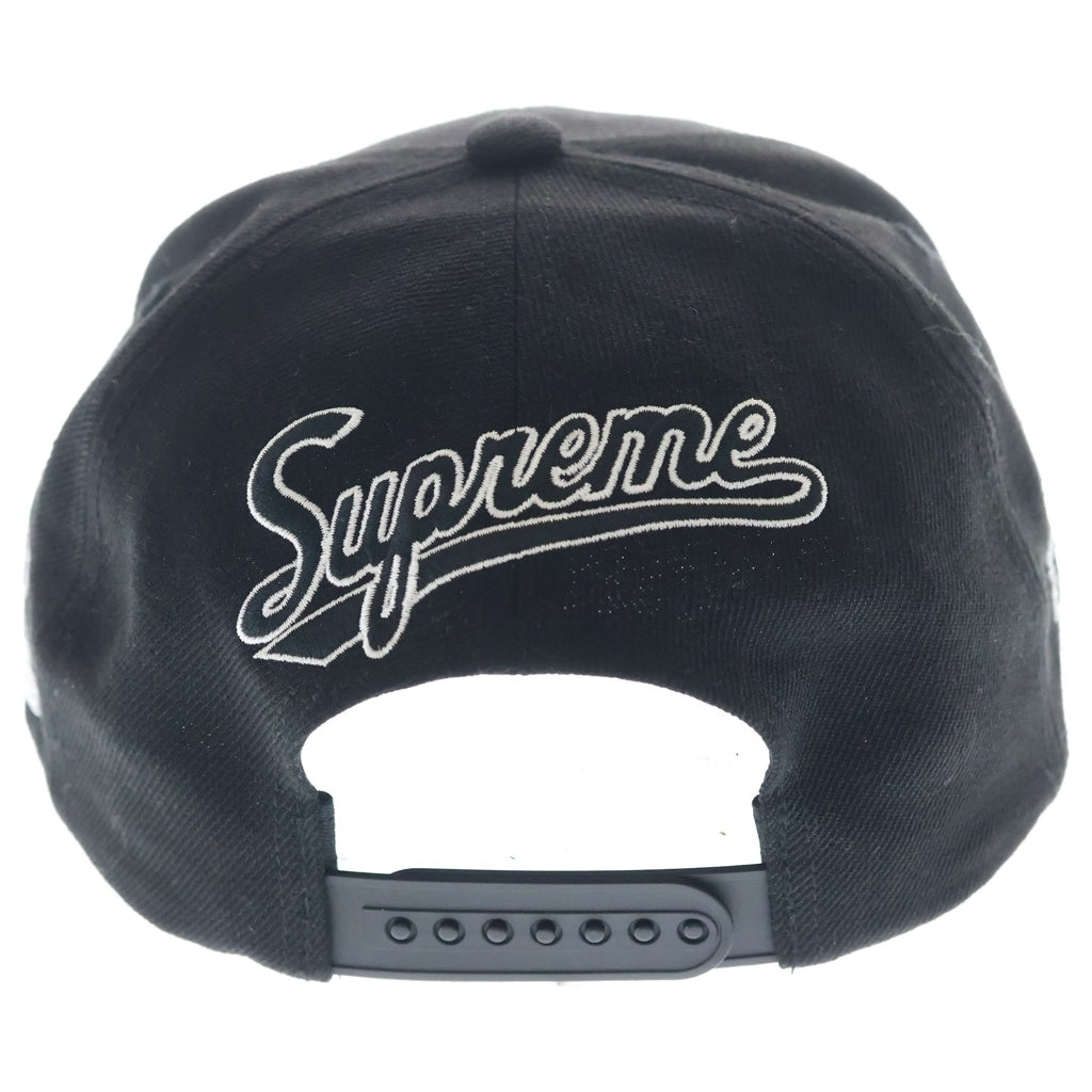 SUPREME(シュプリーム) 25SS World Famous S Logo 6Panel ワールド フェイマス エス ロゴ 6パネル キャップ 帽子 ブラック