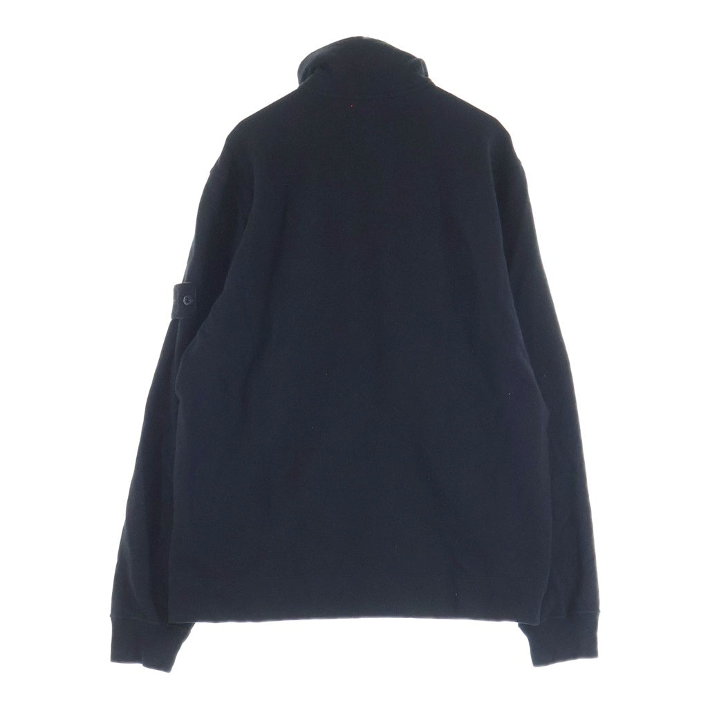 STONE ISLAND(ストーンアイランド) GHOST PIECE ゴーストピース フルジップスウェットジャケット ブラック 8115628F7