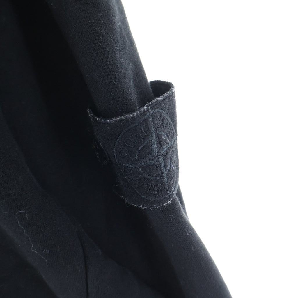STONE ISLAND(ストーンアイランド) GHOST PIECE ゴーストピース フルジップスウェットジャケット ブラック 8115628F7