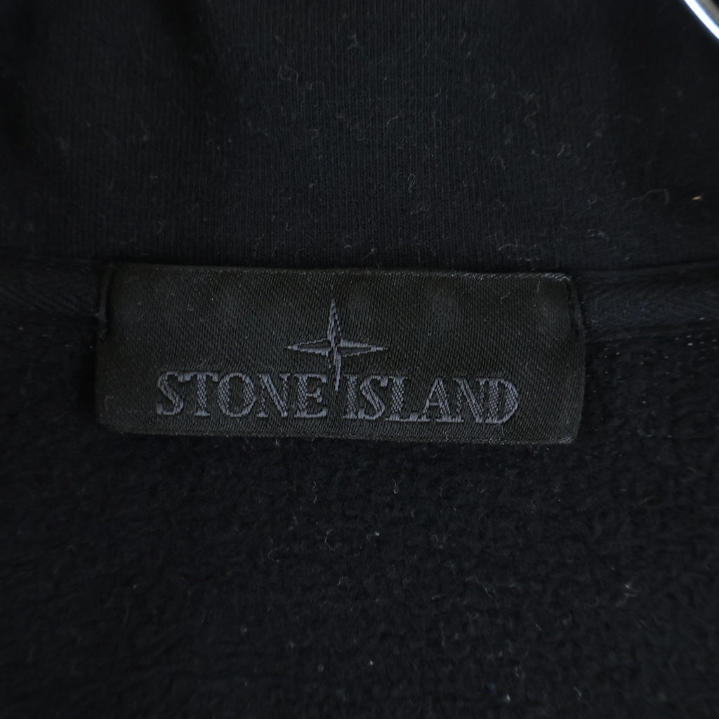 STONE ISLAND(ストーンアイランド) GHOST PIECE ゴーストピース フルジップスウェットジャケット ブラック 8115628F7