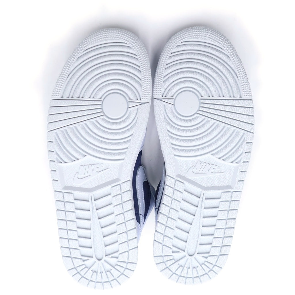 NIKE(ナイキ) Air Jordan 1 Low Football Grey エアジョーダン1 ロー フットボールグレー ローカットスニーカー ホワイト/ブルー US7.5/24.5cm FZ8778-044 レディース