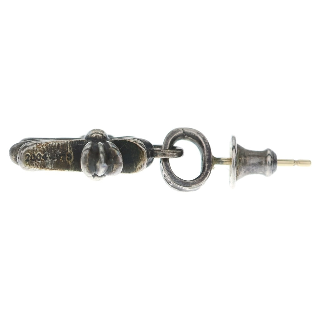 CHROME HEARTS(クロムハーツ) BBY F PPRCHN ベイビーファットクロス ドロップピアス シルバー BCA090