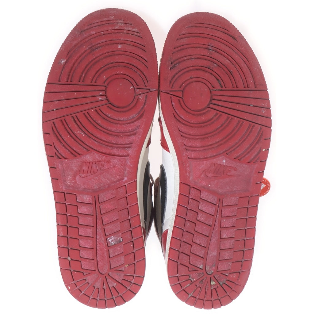 NIKE(ナイキ) AIR JORDAN 1 HIGH OG LOST & FOUND CHICAGO DZ5485-612 エアジョーダン1 ロスト&ファウンド ハイカットスニーカー US10/28cm ブラック/ホワイト/レッド