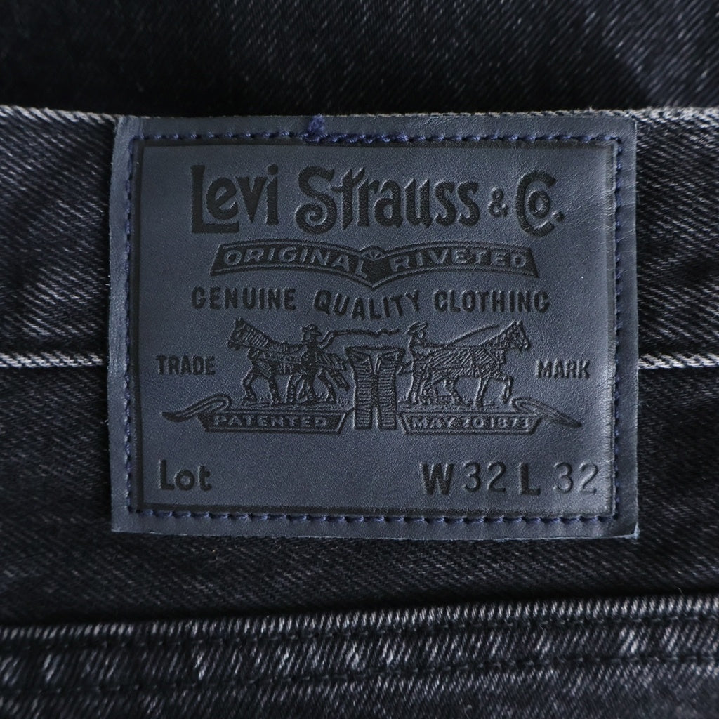 Levi's(リーバイス) BLUETAB MARKER ルーズジーンズ デニムパンツ ブラック PC9-001LN-0002