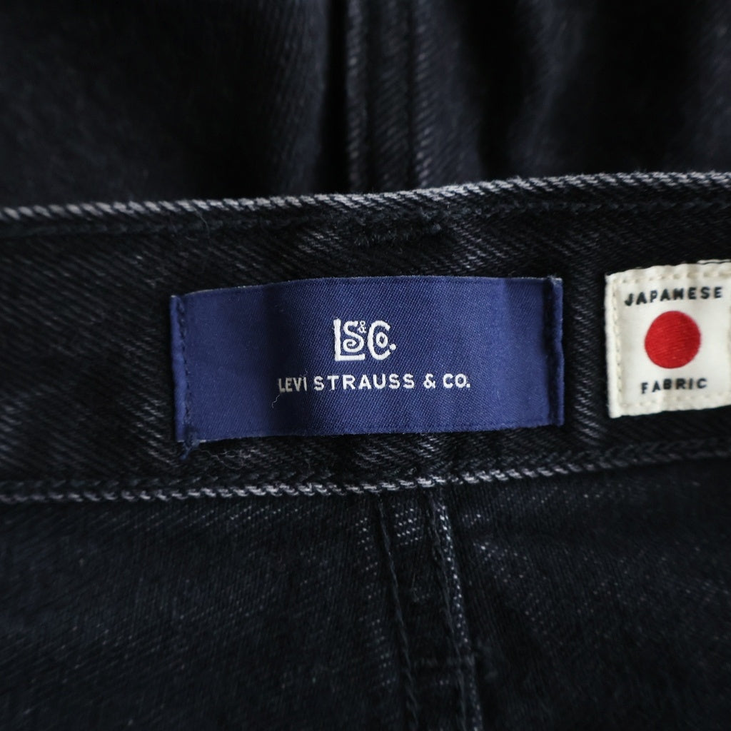 Levi's(リーバイス) BLUETAB MARKER ルーズジーンズ デニムパンツ ブラック PC9-001LN-0002