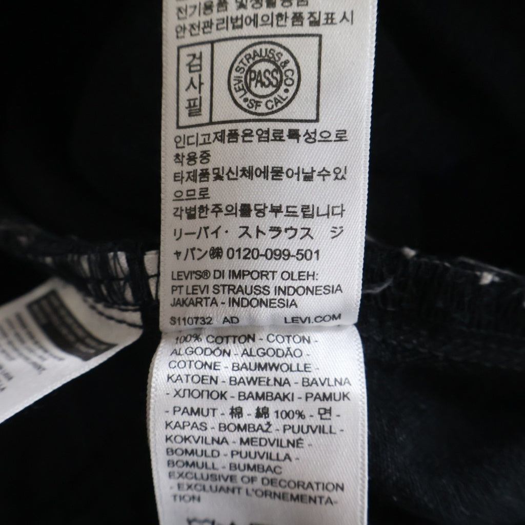 Levi's(リーバイス) BLUETAB MARKER ルーズジーンズ デニムパンツ ブラック PC9-001LN-0002