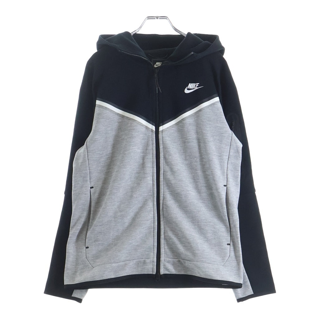 NIKE(ナイキ) Tech Fleece テックフリース ジップアップフーディー グレー/ブラック CU4490-016