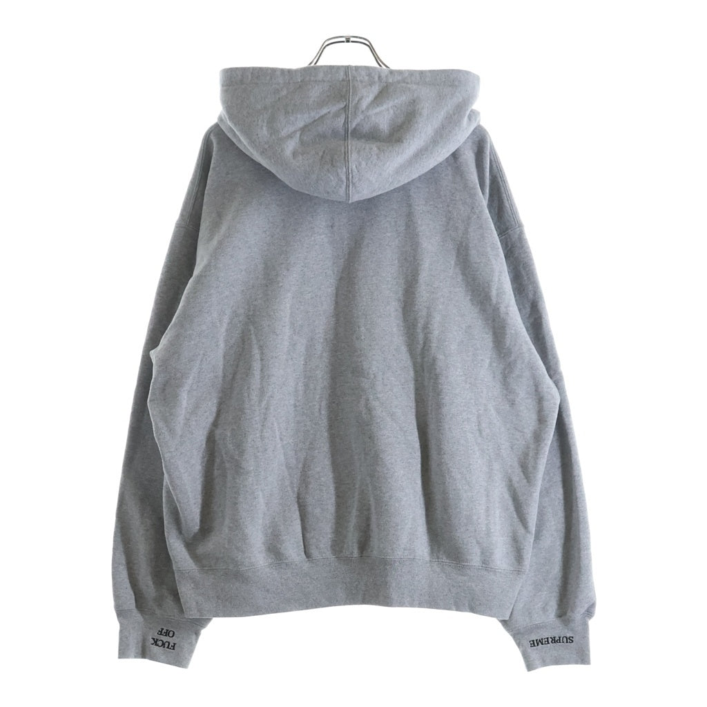 SUPREME(シュプリーム) 25AW IDGAF Zip Up Hooded Sweatshirt ジップアップ フーデッド スウェットシャツ グレー