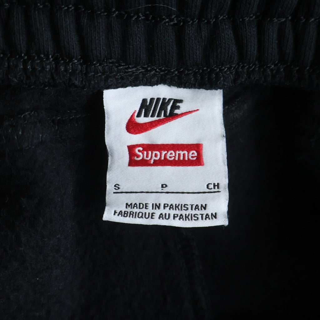 SUPREME(シュプリーム) 25SS ×NIKE Sweatpant ナイキ ロゴ刺繍 スウェット パンツ ブラック HF9630-010