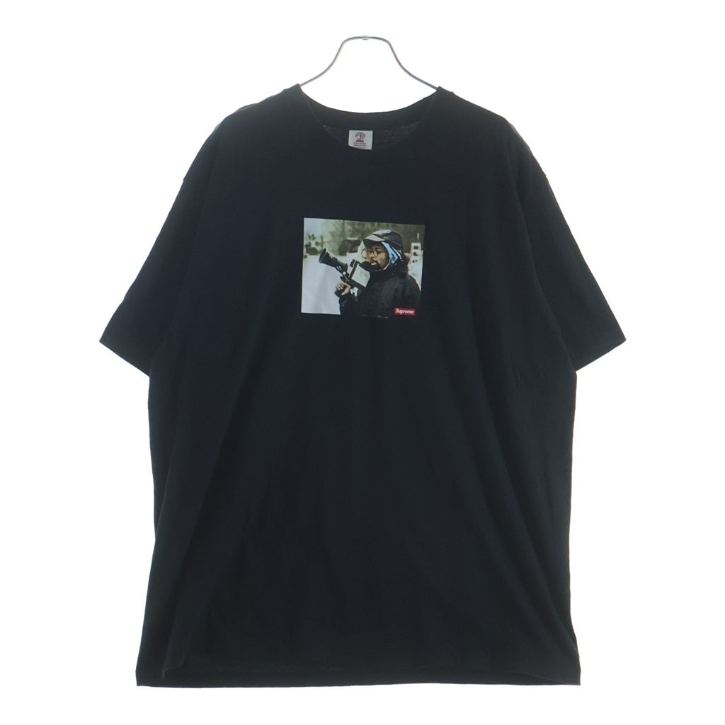SUPREME(シュプリーム) 25SS 40 Acres Spike Tee 40エーカーズ スパイク フロントフォトプリント クルーネック 半袖Tシャツ カットソー ブラック