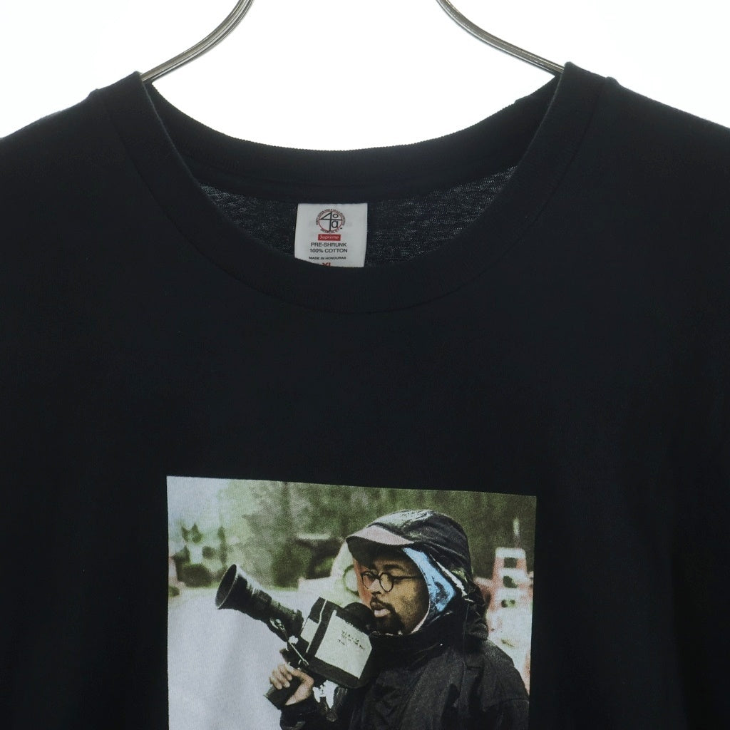 SUPREME(シュプリーム) 25SS 40 Acres Spike Tee 40エーカーズ スパイク フロントフォトプリント クルーネック 半袖Tシャツ カットソー ブラック