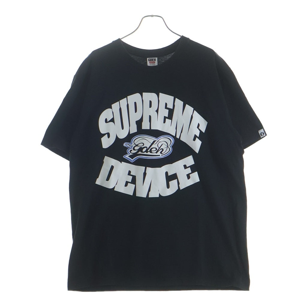 SUPREME(シュプリーム) 25SS ×GOODENOUGH GDEH Device Tee グッドイナフ デヴァイス 両面プリント 半袖Tシャツ カットソー ブラック
