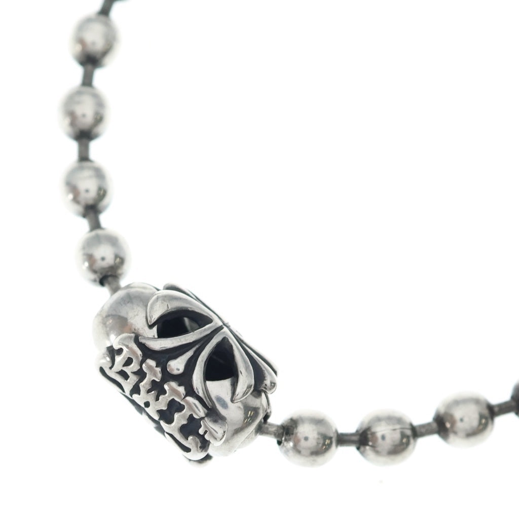 Bill Wall Leather/BWL(ビルウォールレザー) Ball Chain クロス ボールチェーン ネックレス シルバー