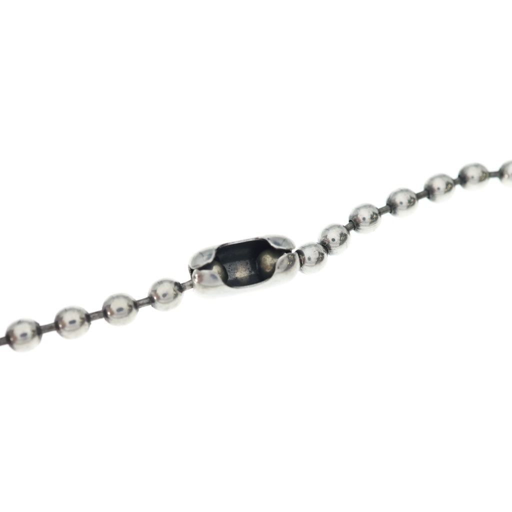 Bill Wall Leather/BWL(ビルウォールレザー) Ball Chain クロス ボールチェーン ネックレス シルバー