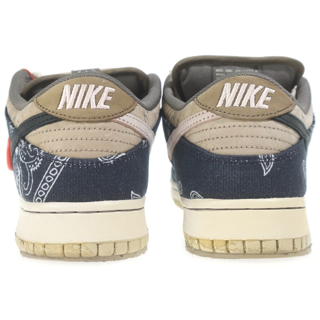 NIKE(ナイキ) ×TRAVIS SCOTT SB DUNK LOW PRM QS CACTUS JACK トラヴィススコット SBダンクロー カクタスジャック ローカットスニーカー マルチ US9/27.0cm CT5053-001
