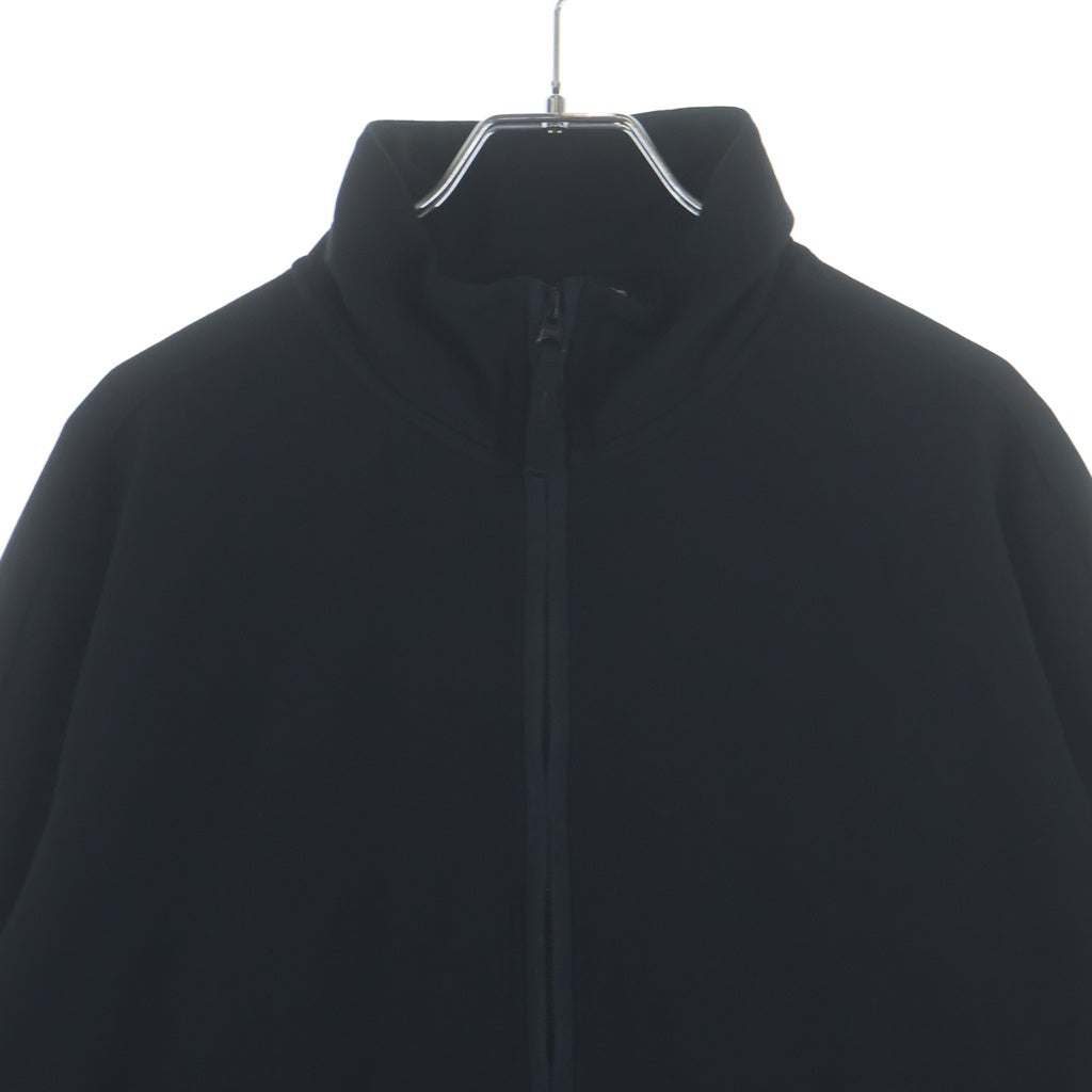 STONE ISLAND(ストーンアイランド) ワッペンロゴ スタンダードカラー スウェット ジップアップ ジャケット ブラック 801564952