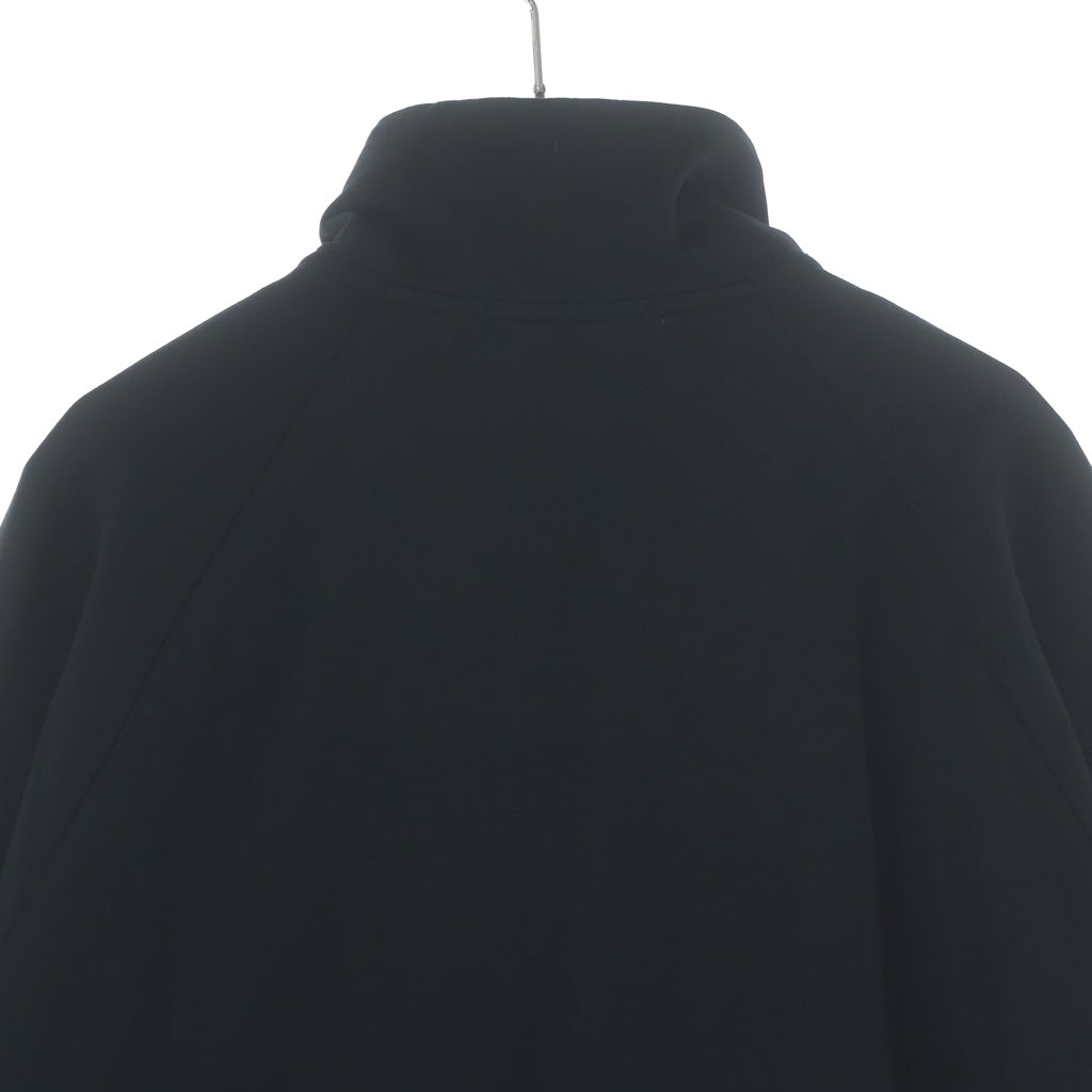STONE ISLAND(ストーンアイランド) ワッペンロゴ スタンダードカラー スウェット ジップアップ ジャケット ブラック 801564952