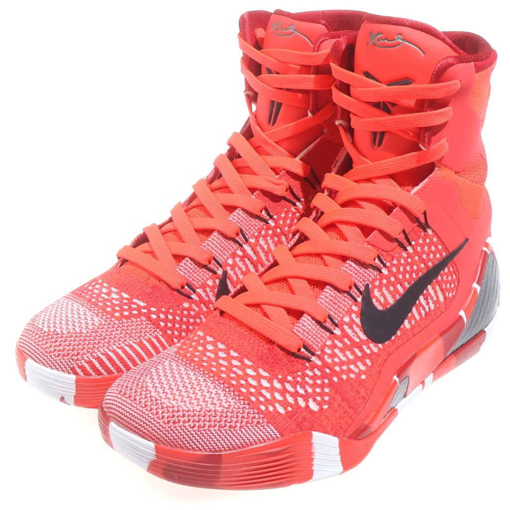 NIKE(ナイキ) Kobe 9 Elite High Protro ハイカット ソックス スニーカー レッド US7.5/25.5cm FZ7335-600