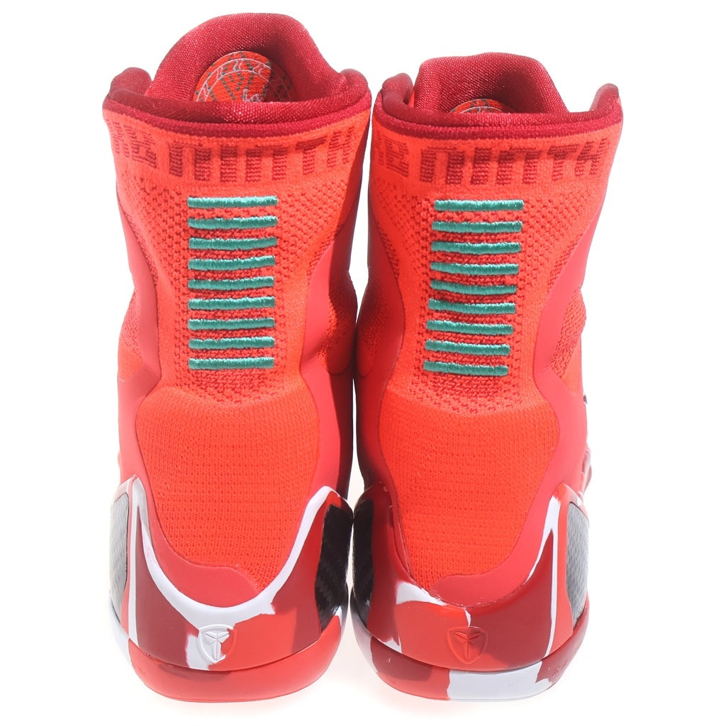 NIKE(ナイキ) Kobe 9 Elite High Protro ハイカット ソックス スニーカー レッド US7.5/25.5cm FZ7335-600