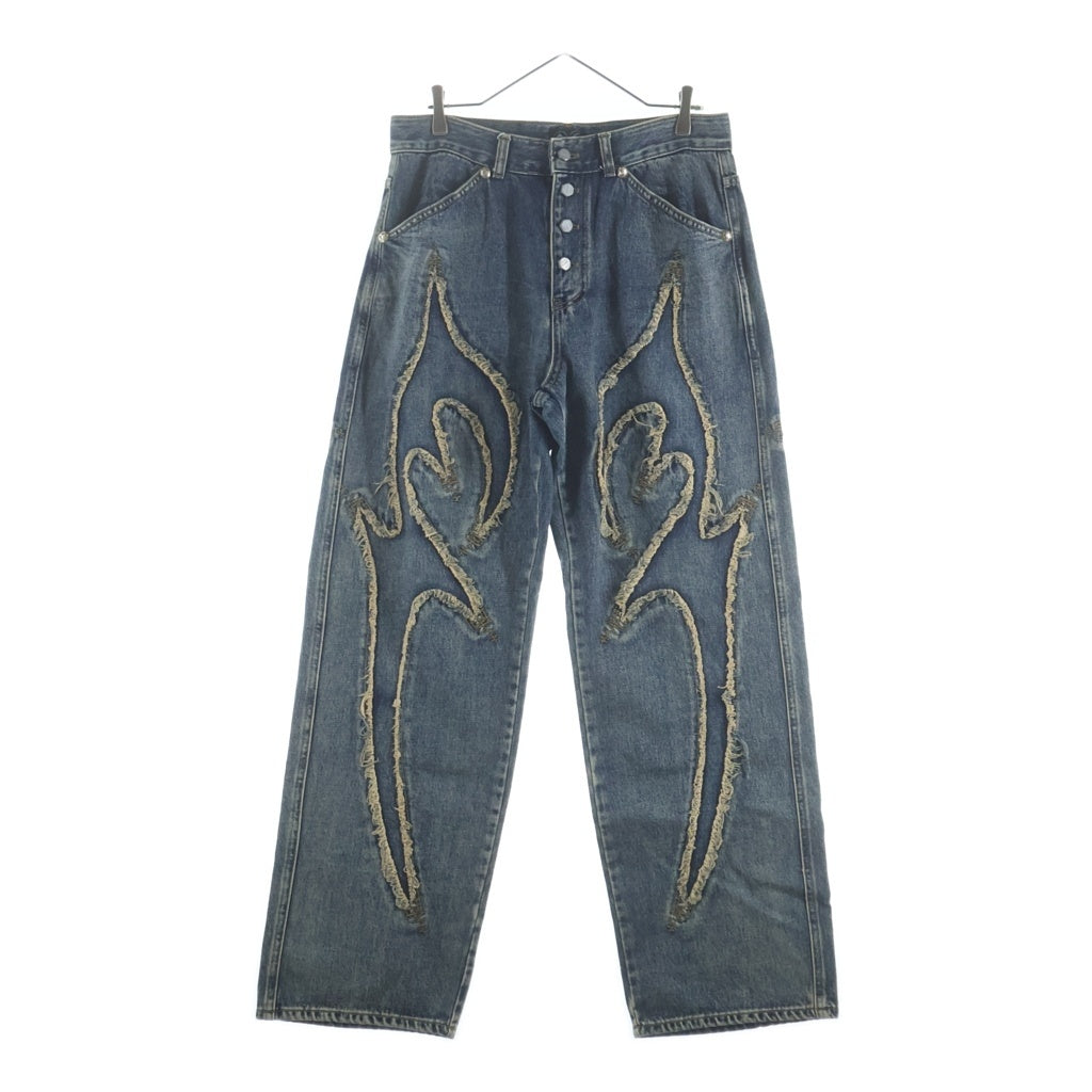 THUG CLUB(サグクラブ) TRIBAL DENIM PANTS トライバル デニムパンツ インディゴ TC23PT0701