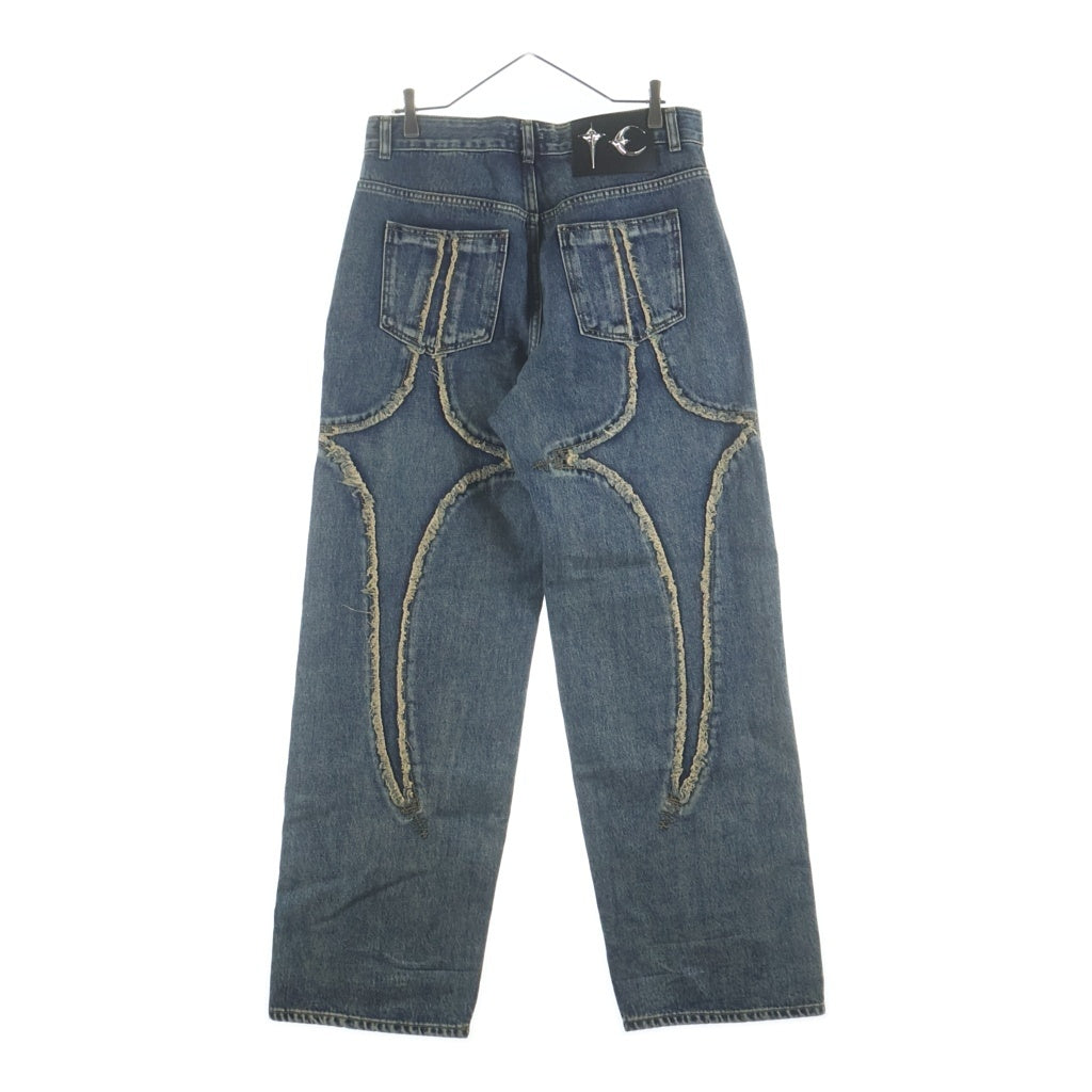 THUG CLUB(サグクラブ) TRIBAL DENIM PANTS トライバル デニムパンツ インディゴ TC23PT0701