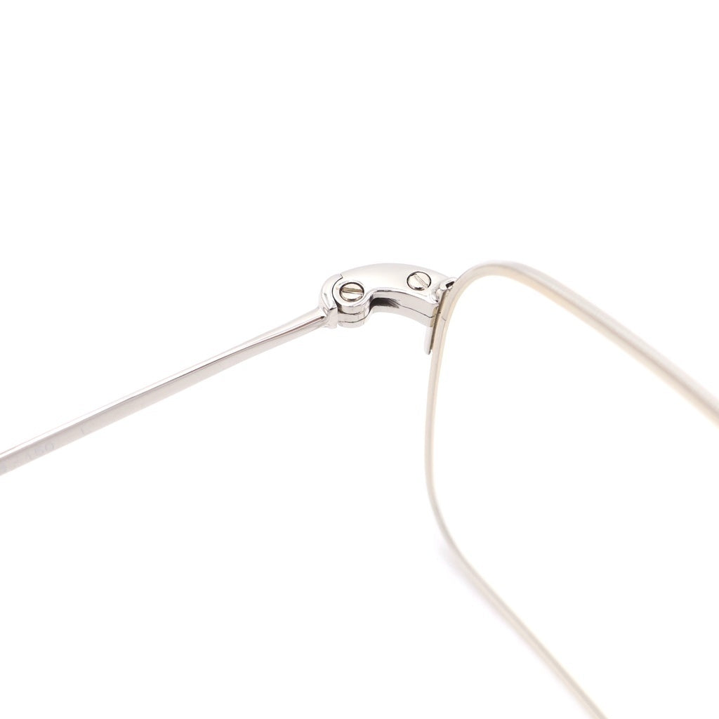 BALENCIAGA(バレンシアガ) Invisible Rectangle サングラス メガネ BB0316S シルバー クリア