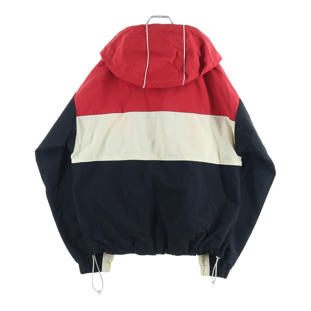DIESEL(ディーゼル) J-JASON JACKKET フーデット ジップアップ ジャケット レッド/ブラック/アイボリー