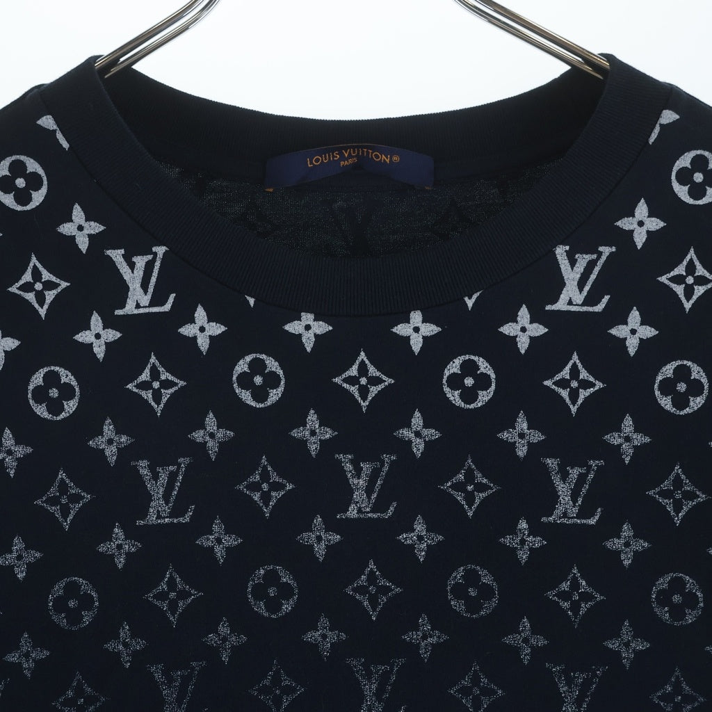 LOUIS VUITTON(ルイヴィトン) 24AW モノグラム グラディエント 半袖カットソー Tシャツ ネイビー RM242MQ FSB HQY42W