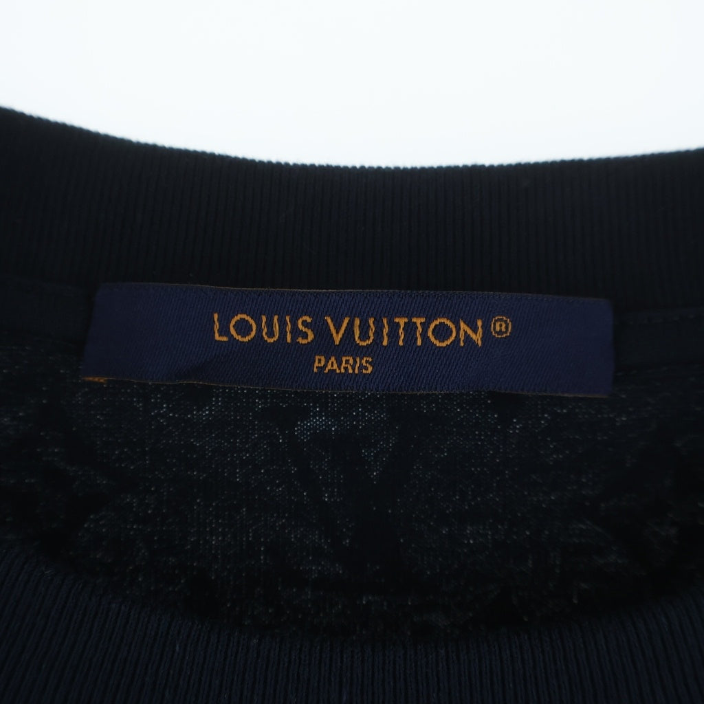 LOUIS VUITTON(ルイヴィトン) 24AW モノグラム グラディエント 半袖カットソー Tシャツ ネイビー RM242MQ FSB HQY42W