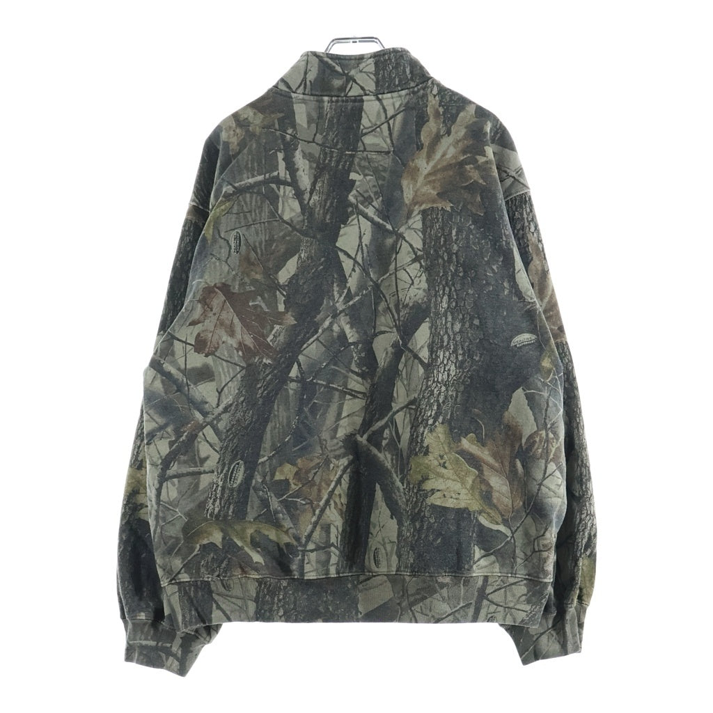 SUPREME(シュプリーム) 25SS Small Box Half Zip Pullover Realtree Hardwoods Camo ハーフジップ クルーネック スウェットシャツ カーキ