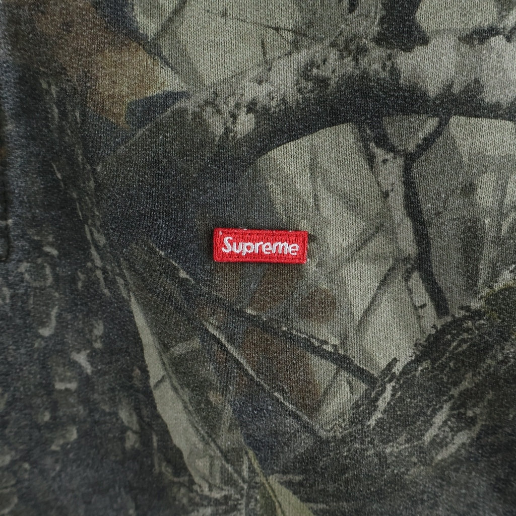 SUPREME(シュプリーム) 25SS Small Box Half Zip Pullover Realtree Hardwoods Camo ハーフジップ クルーネック スウェットシャツ カーキ
