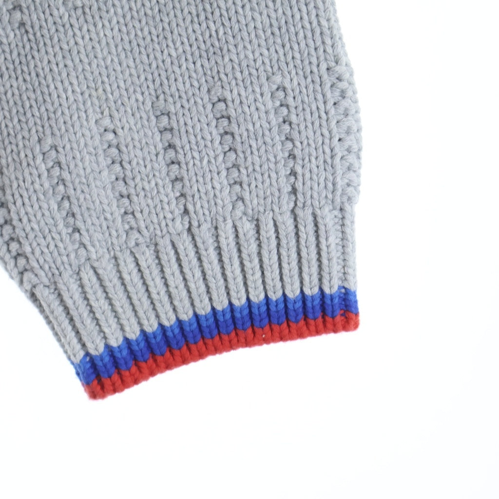KITH(キス) xBMW Sven Crewneck Sweater ロゴ刺繍 クルーネック ニット セーター グレー